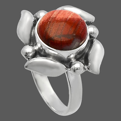 Natural Snake Skin Jasper Ring size-8 R-1125 SDR229498