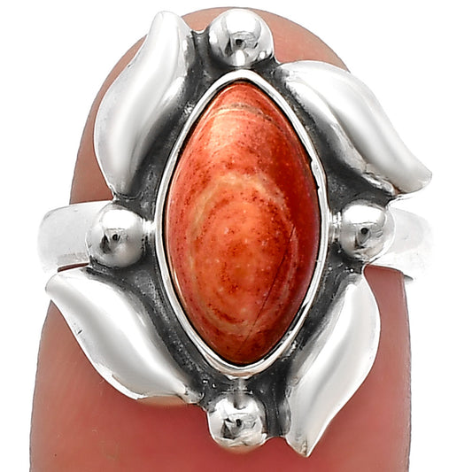Natural Snake Skin Jasper Ring size-6 R-1125 SDR229500