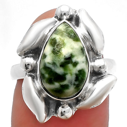 Natural Dioptase Ring size-6.5 R-1125 SDR229503