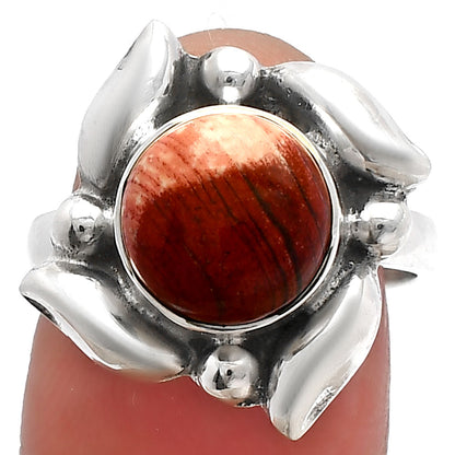 Natural Snake Skin Jasper Ring size-7 R-1125 SDR229516