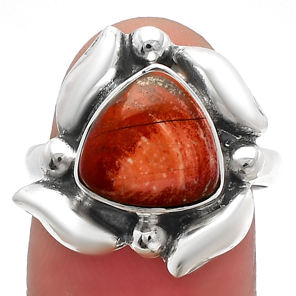 Natural Snake Skin Jasper Ring size-7 R-1125 SDR229530