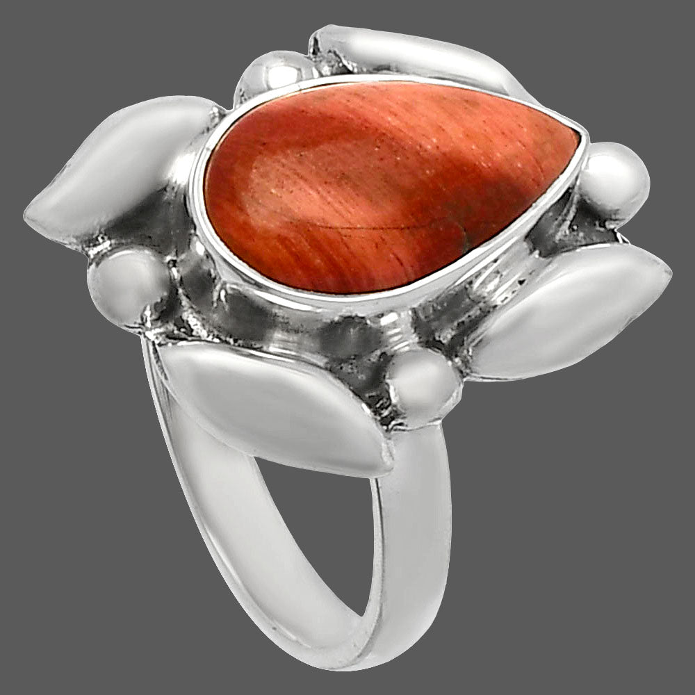 Natural Snake Skin Jasper Ring size-7 R-1125 SDR229553