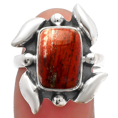 Natural Snake Skin Jasper Ring size-8 R-1125 SDR229566