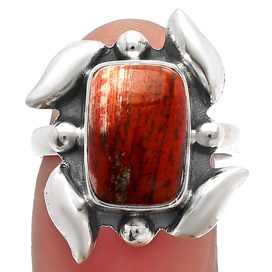 Natural Snake Skin Jasper Ring size-8 R-1125 SDR229566