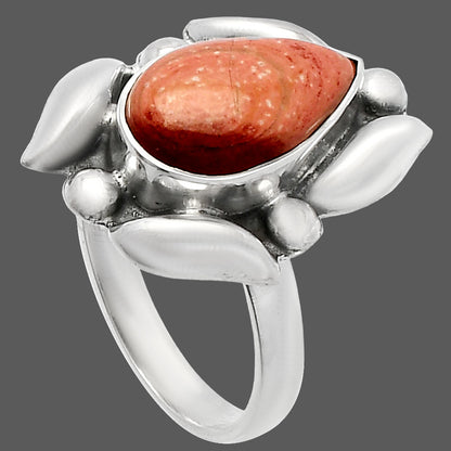 Natural Snake Skin Jasper Ring size-7 R-1125 SDR229588
