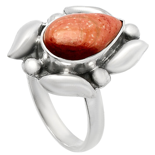 Natural Snake Skin Jasper Ring size-7 R-1125 SDR229588