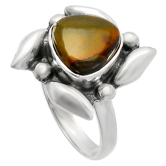 Natural Bamboo Jasper Ring size-7 R-1125 SDR229606