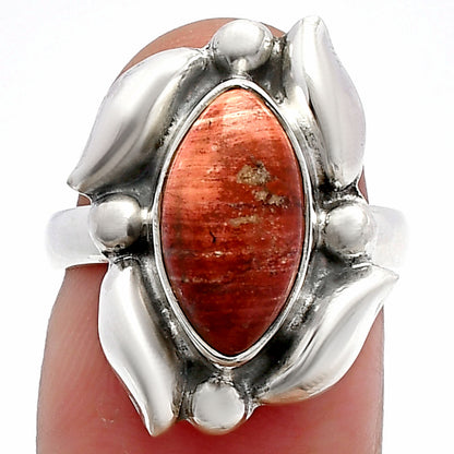 Natural Snake Skin Jasper Ring size-6 R-1125 SDR229613