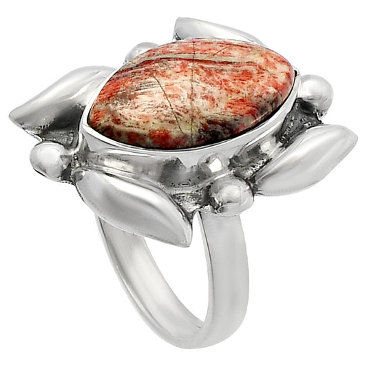 Natural Snake Skin Jasper Ring size-7 R-1125 SDR229618