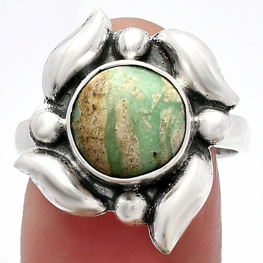 Natural Utah Variscite Ring size-8 R-1125 SDR229632