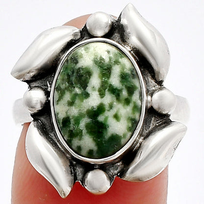 Natural Dioptase Ring size-8 R-1125 SDR229635