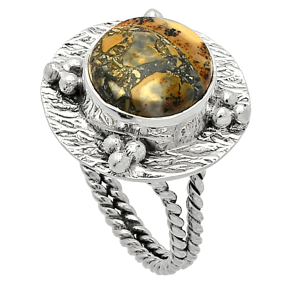 Natural Maligano Jasper - Indonesia Ring size-7 R-1722 SDR229848