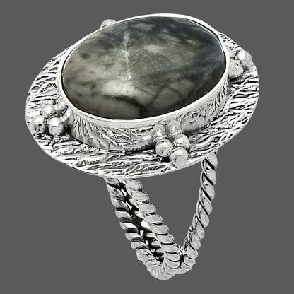 Natural Picasso Jasper Ring size-8 R-1722 SDR229859