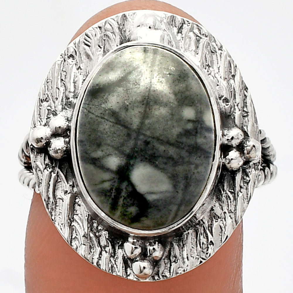 Natural Maligano Jasper - Indonesia Ring size-8 R-1722 SDR229889