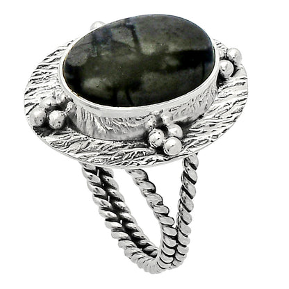 Natural Picasso Jasper Ring size-8 R-1722 SDR229931