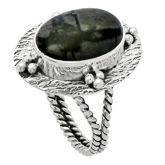 Natural Picasso Jasper Ring size-8 R-1722 SDR229931