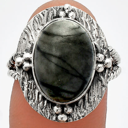Natural Picasso Jasper Ring size-8 R-1722 SDR229933