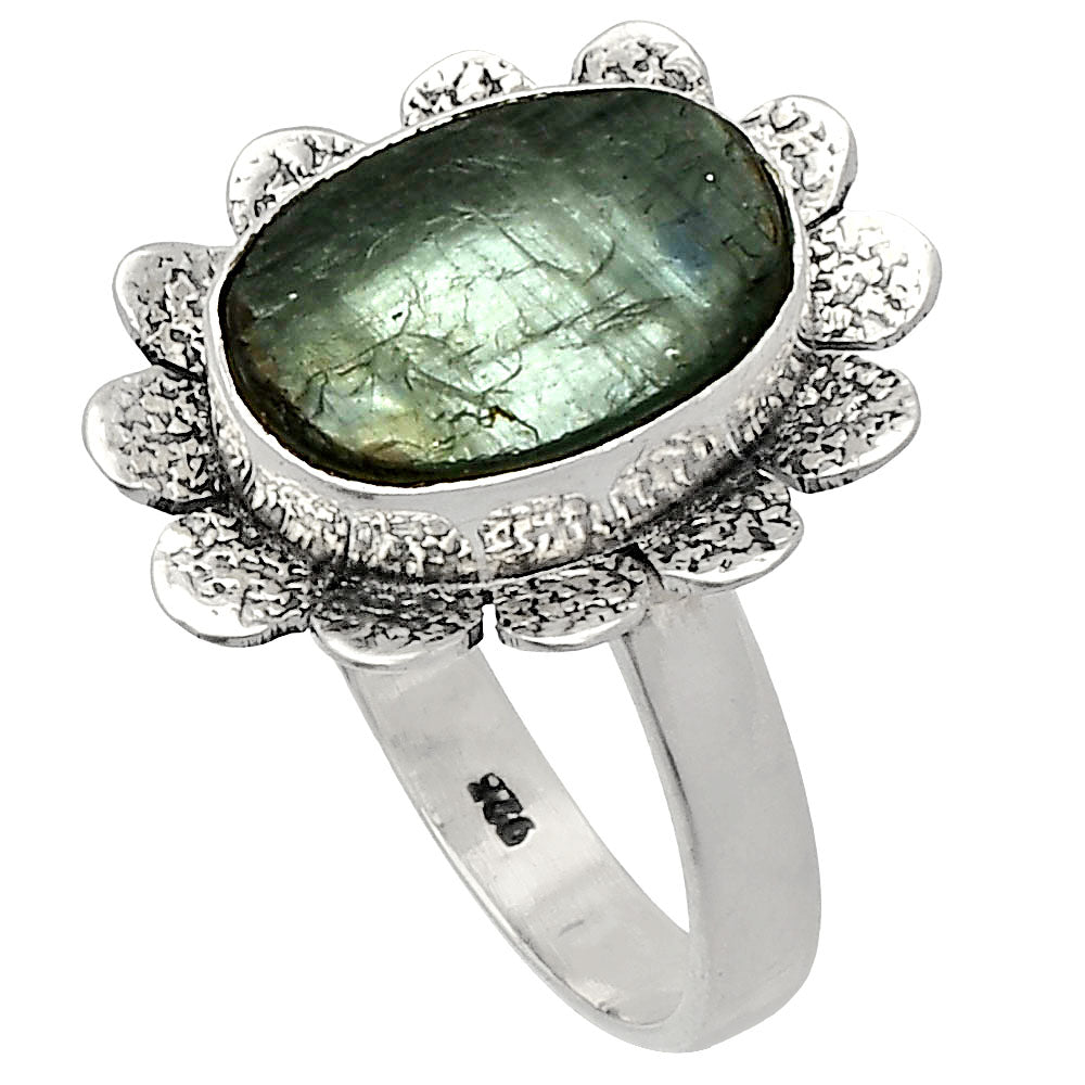 Natural Aquamarine Rough - Brazil Ring size-8 R-1241 SDR230073