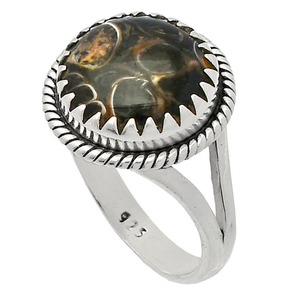 Natural Turtella Jasper - USA Ring size-7.5 R-1474 SDR230094