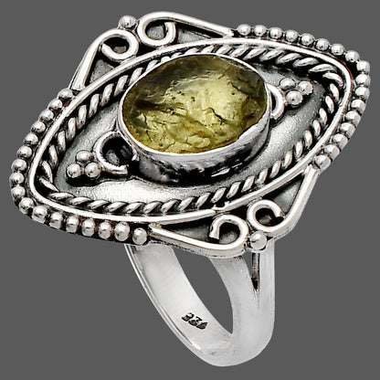 Natural Rare Kornerupine Rough Ring size-7.5 R-1557 SDR230213