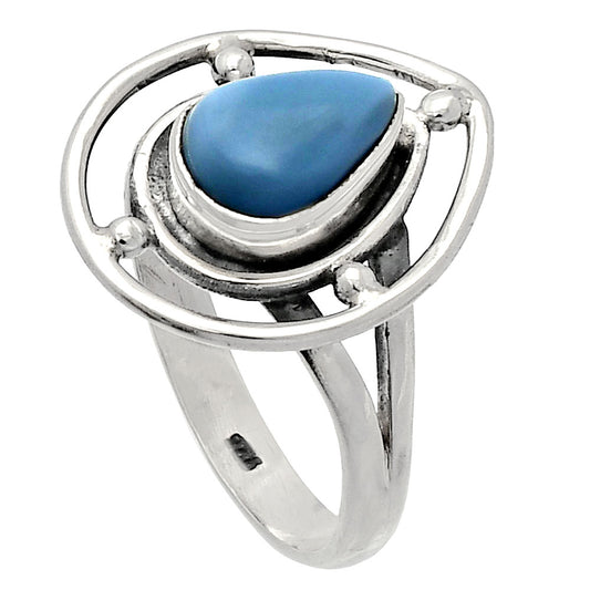 Natural Owyhee Opal Ring size-8.5 R-1446 SDR230342