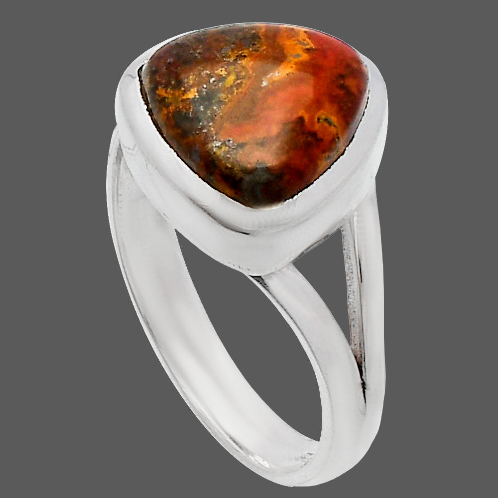 Natural Rare Cady Mountain Agate Ring size-7 R-1005 SDR230369