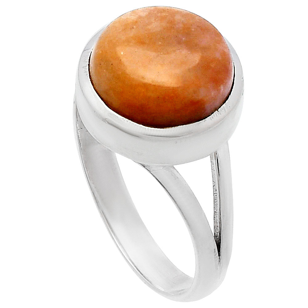 Natural Red Moss Agate Ring size-9 R-1005 SDR230381