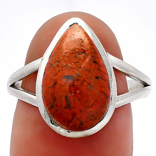 Natural Rare Cady Mountain Agate Ring size-9 R-1005 SDR230387