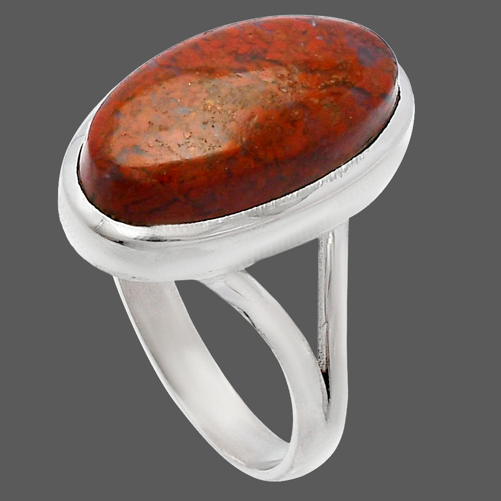 Natural Rare Cady Mountain Agate Ring size-9 R-1005 SDR230403