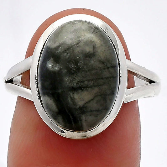 Natural Picasso Jasper Ring size-9 R-1005 SDR230406