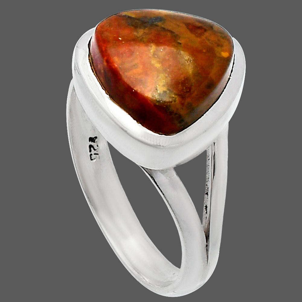 Natural Rare Cady Mountain Agate Ring size-7 R-1005 SDR230455