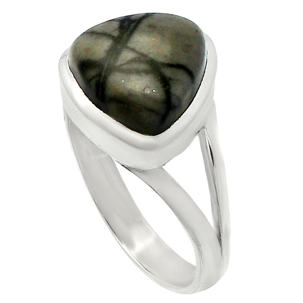 Natural Picasso Jasper Ring size-8 R-1005 SDR230485