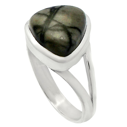 Natural Picasso Jasper Ring size-8 R-1005 SDR230485