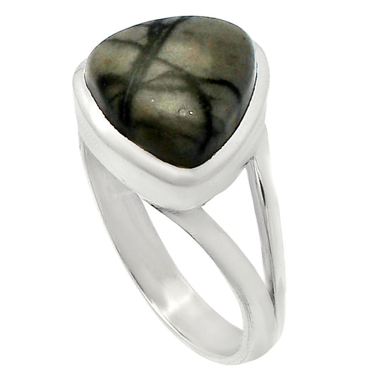 Natural Picasso Jasper Ring size-8 R-1005 SDR230485