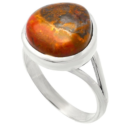 Natural Rare Cady Mountain Agate Ring size-9.5 R-1005 SDR230522