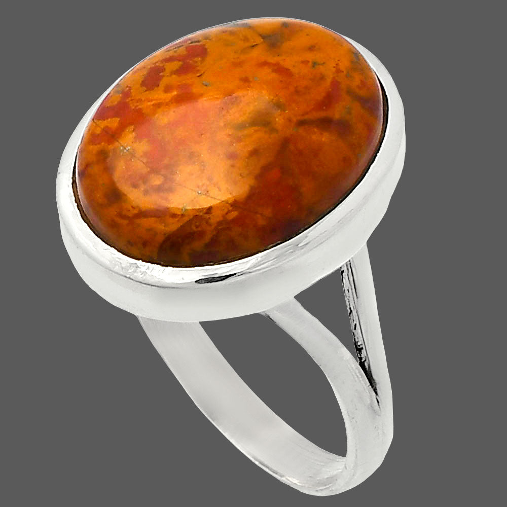 Natural Rare Cady Mountain Agate Ring size-9.5 R-1005 SDR230528