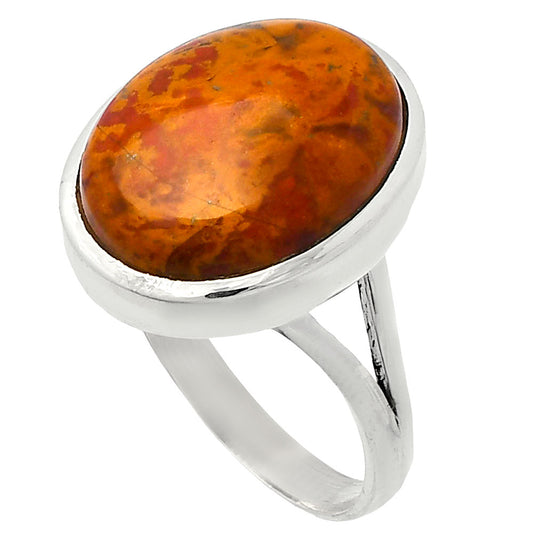 Natural Rare Cady Mountain Agate Ring size-9.5 R-1005 SDR230528