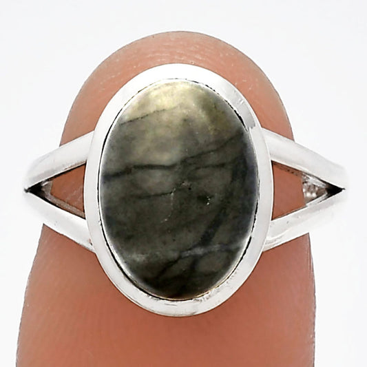 Natural Picasso Jasper Ring size-7 R-1005 SDR230554