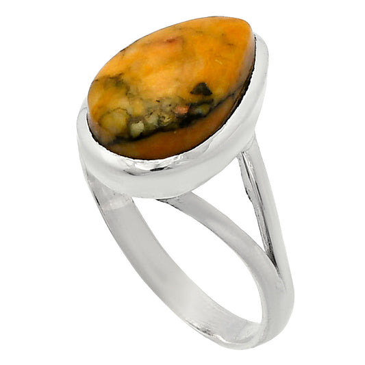 Natural Honey Dendritic Opal Ring size-9.5 R-1005 SDR230565