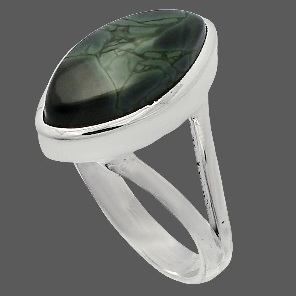 Natural Picasso Jasper Ring size-8 R-1005 SDR230596