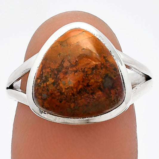 Natural Rare Cady Mountain Agate Ring size-8 R-1005 SDR230597