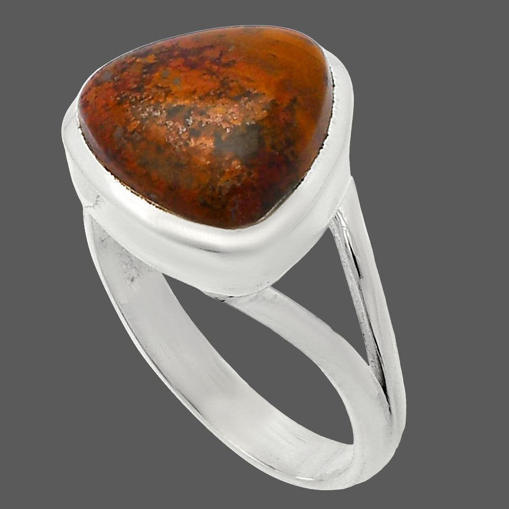 Natural Rare Cady Mountain Agate Ring size-8 R-1005 SDR230597
