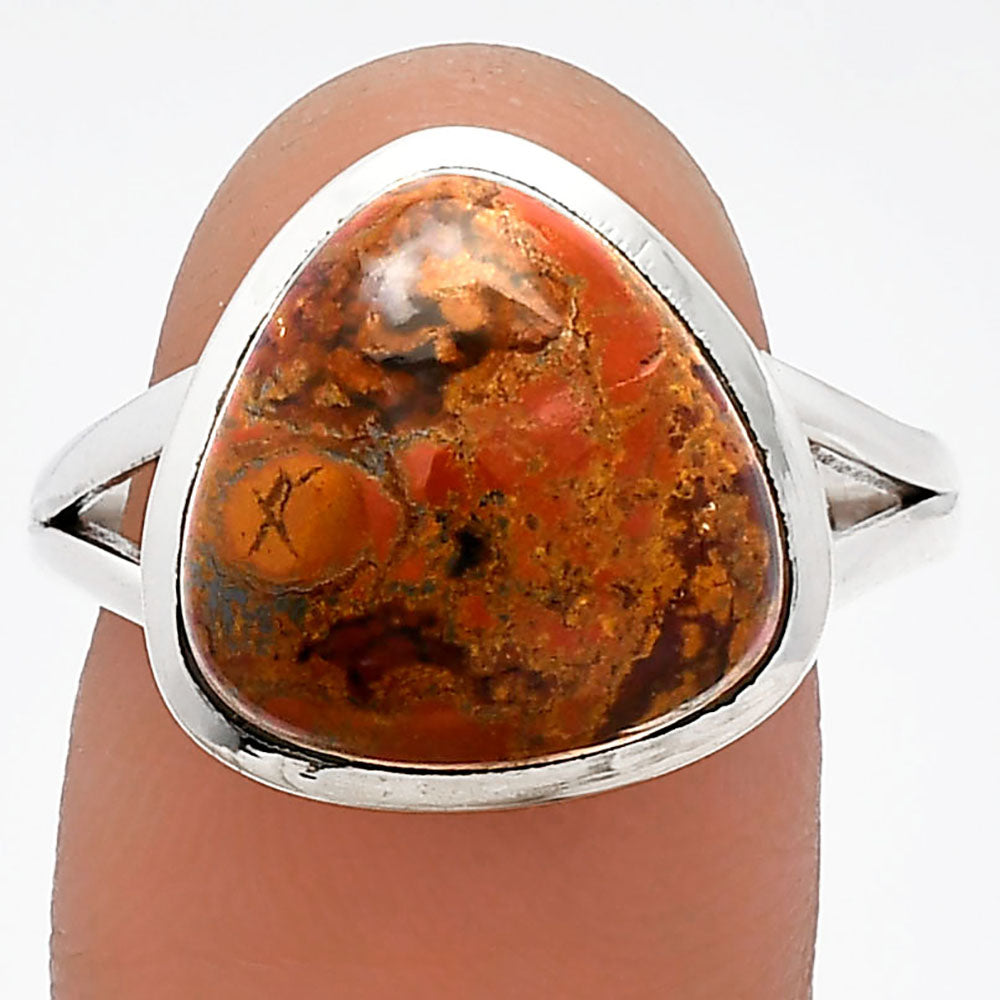 Natural Rare Cady Mountain Agate Ring size-9.5 R-1005 SDR230615