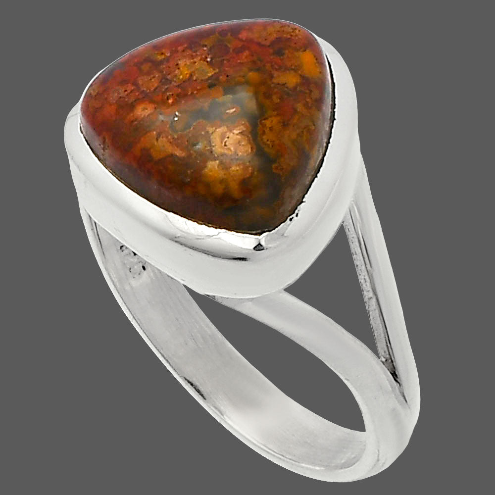 Natural Rare Cady Mountain Agate Ring size-8 R-1005 SDR230638
