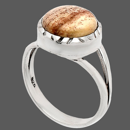 Natural Porcelain Jasper Ring size-7 R-1074 SDR230696