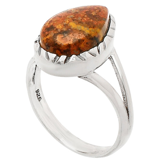 Natural Rare Cady Mountain Agate Ring size-8 R-1074 SDR230719