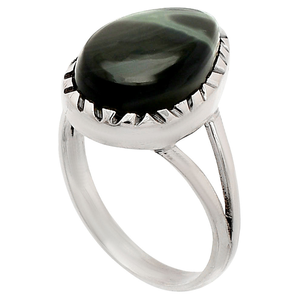 Natural Picasso Jasper Ring size-8.5 R-1074 SDR230737