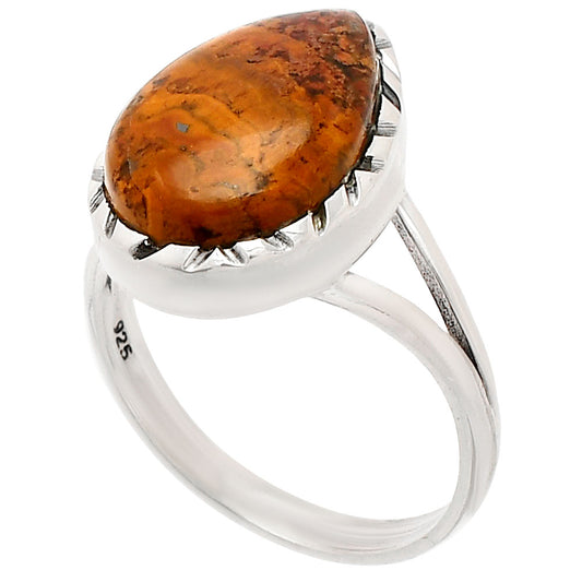 Natural Rare Cady Mountain Agate Ring size-9.5 R-1074 SDR230753