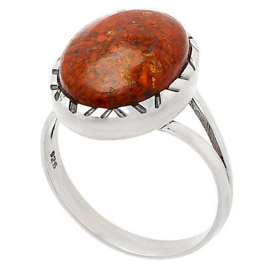 Natural Rare Cady Mountain Agate Ring size-9.5 R-1074 SDR230758