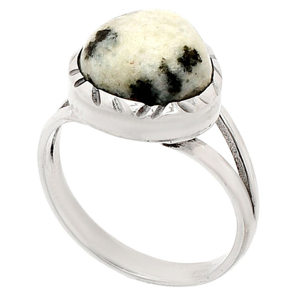 Natural Sesame Jasper Ring size-8 R-1074 SDR230772